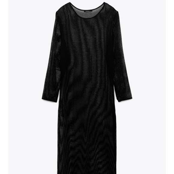 Zara MESH DRESS​ - Picture 6 of 6